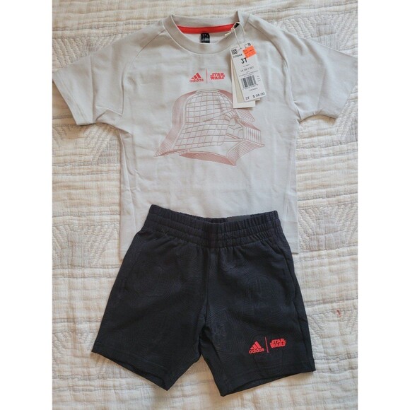 Adidas disney star wars set nwt 3t - Picture 1 of 7